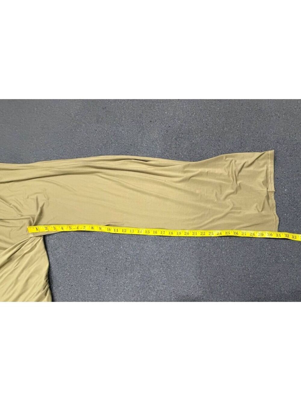 Muslim Women's One Size Khaki Prayer Abaya Set Dress & Hijab Viscose Blend New - Picture 7 of 7